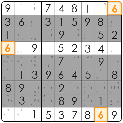 unique rectangle sudoku